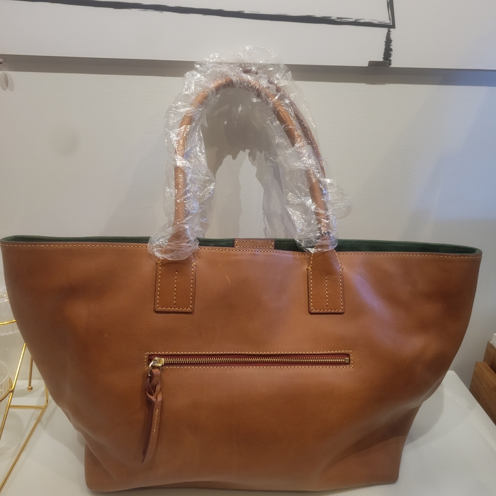 Dooney & Bourke Tan Leather Tote